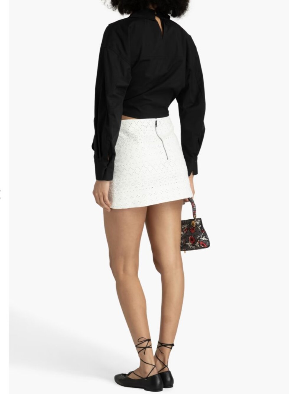 A&O Riley Embroidered Mini Skirt - Picture 10 of 10